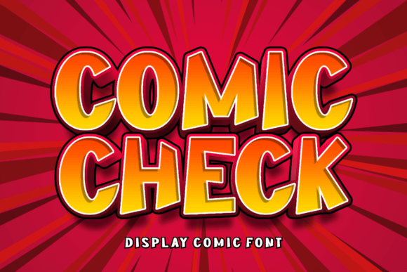 Comic Check: Adding Playful Energy to Your Designs